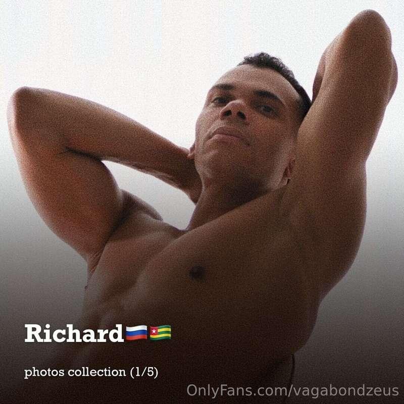 A 156 photos collection of half European-African Richard🇷🇺🇹🇬..
