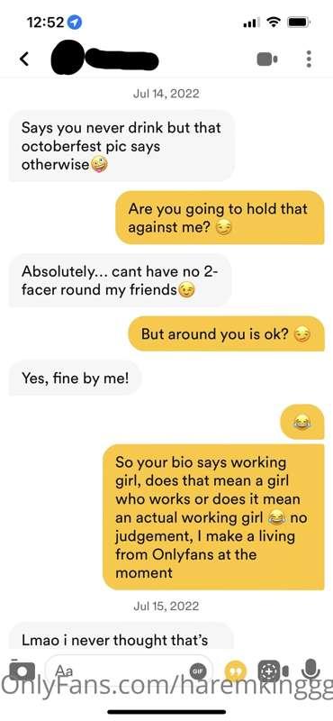 so this fittt chick I matched with on Bumble and I had a dat..