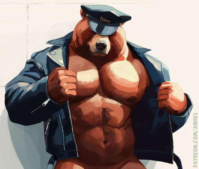 Leather bear