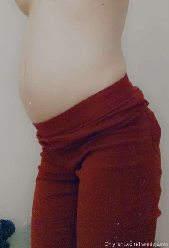 Do you wish my belly was always like this? My tits are sore ..