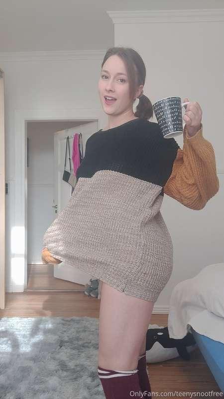 More pictures of me holding a cup of tea to look cute. The f..