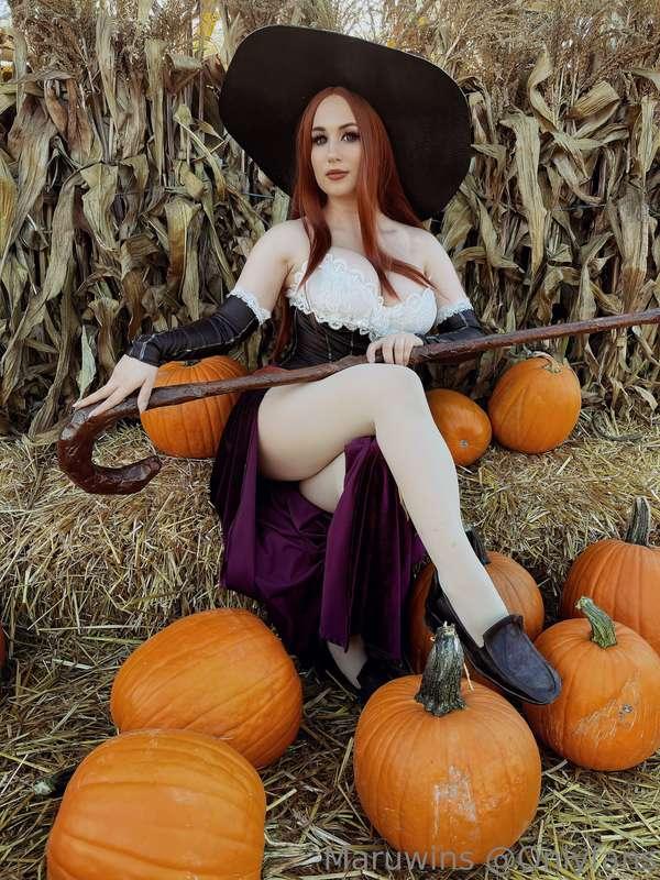 I went to the pumpkin patch to shoot my Dragon's Crown Sorce..