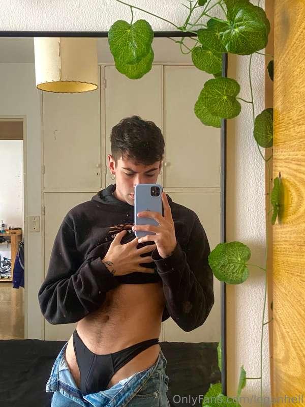 Do you like how I am wearing a Thong