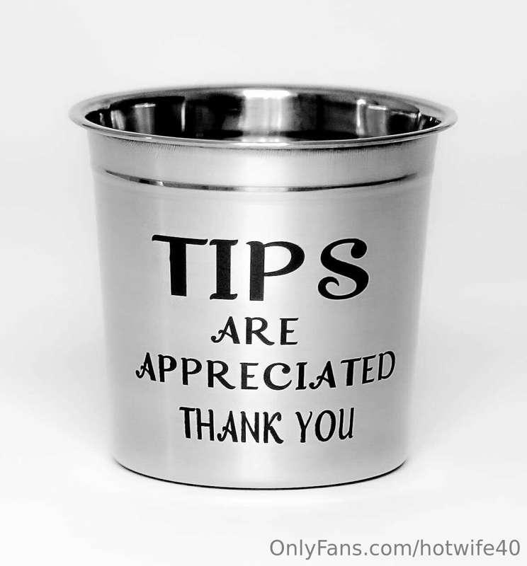 I love tips. Please show your support so I can keep my page ..