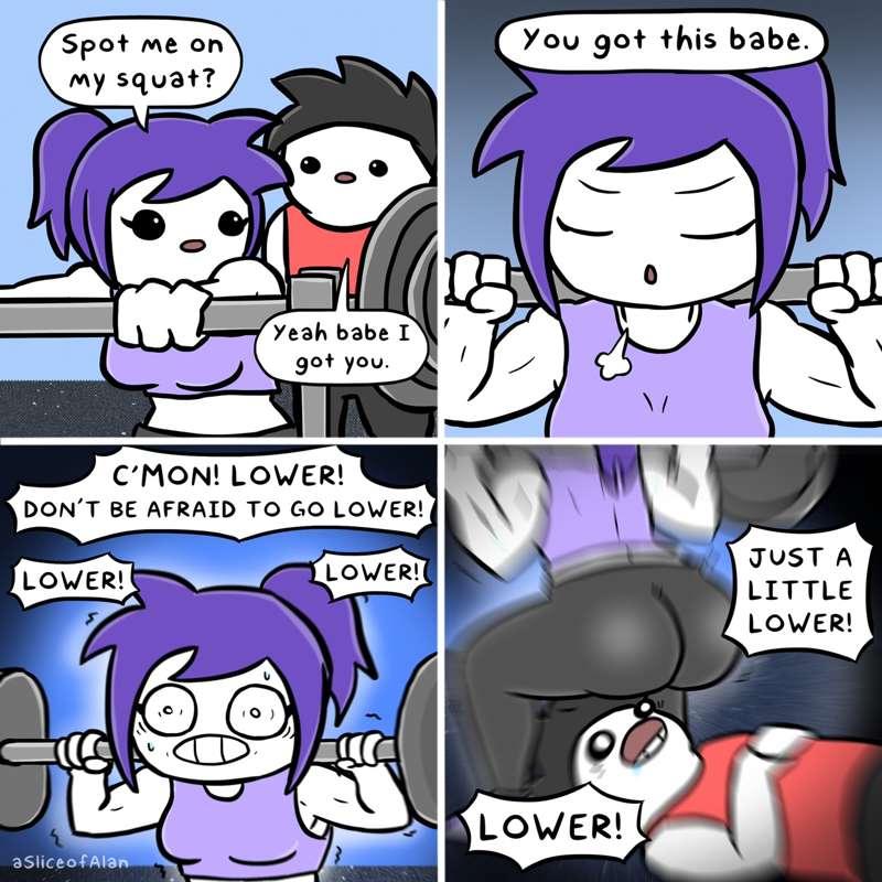 Spot my Squat (w/ BONUS PANELS)