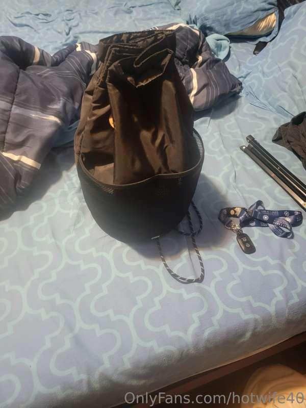 Got my bag ready for a night of fun. Hope to have some new p..