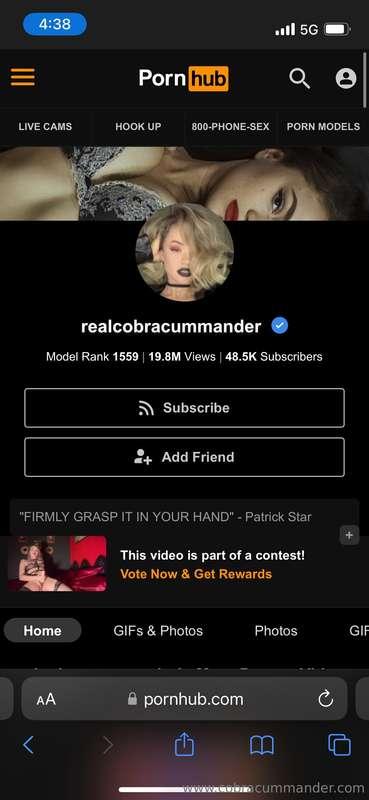 i entered a prnhub contest for the first time ever and frank..