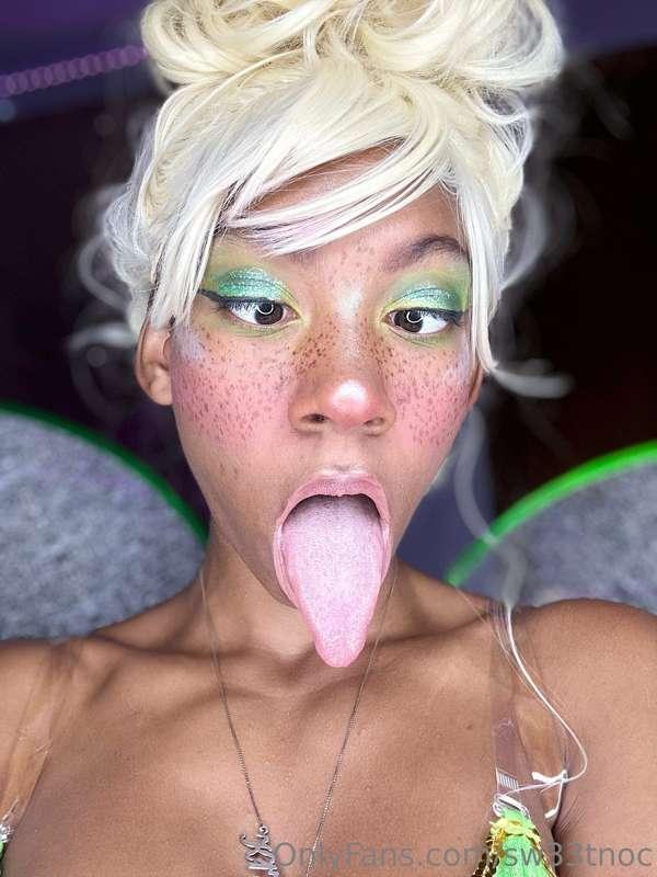 cum on Tink’s face 😜