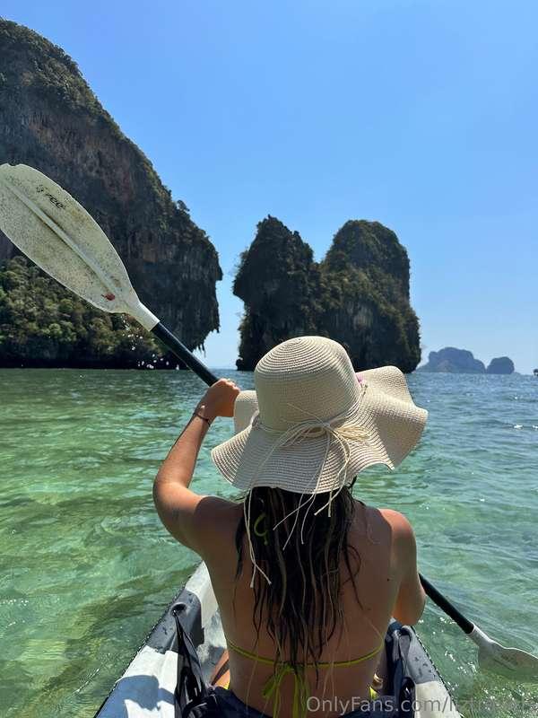 Exploring the islands off of Krabie right now! And talking t..