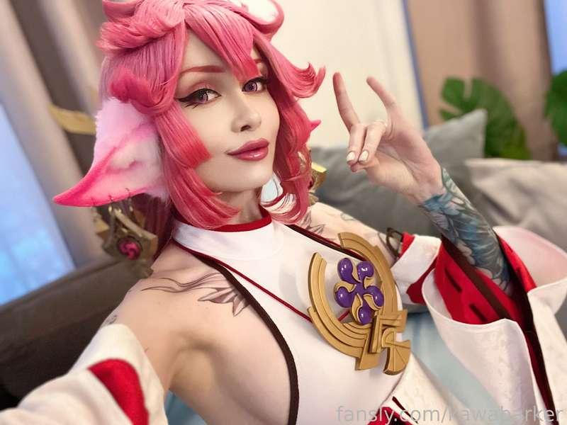 Yae Miko #yaemiko #genshinimpact #cosplay #cosplaygirl #egirl