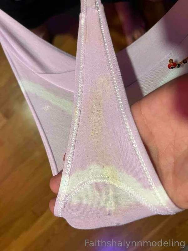 this is what I mean when I say pussy juice encrusted panties..