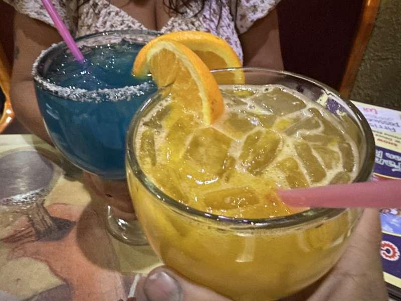 Today was a good day, so we treated ourselves to margaritas! 