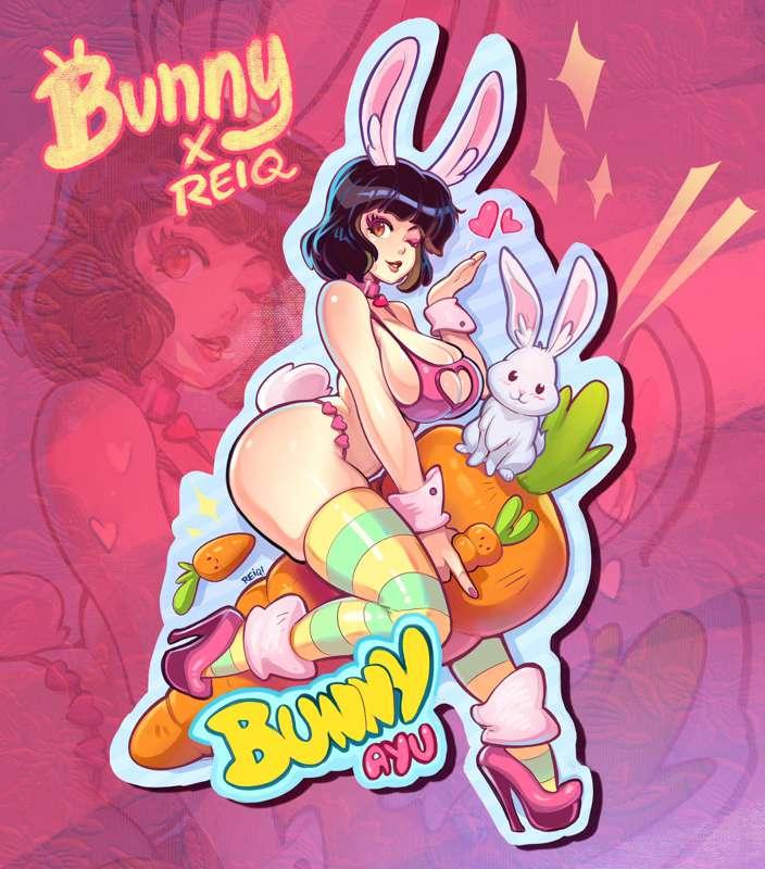 Bunny Body Pillow (Coupon)