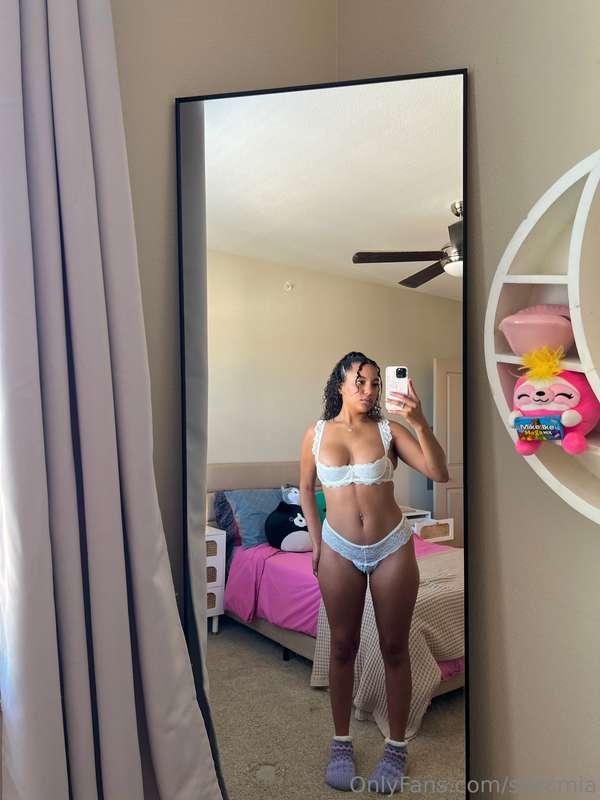 chill in the mirror, spicy in the DMs 😈