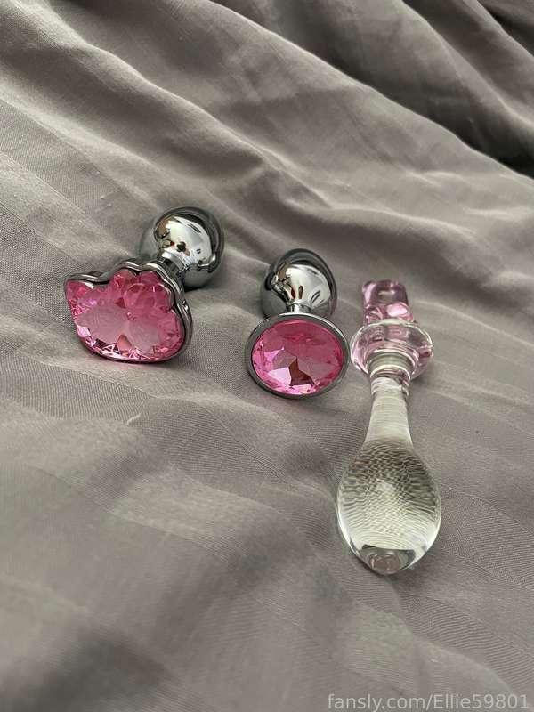 Can’t wait to use my new toys! 😍🔥 #fyp #toys #pleasure #buttplug #analtoys #analplug #butplug #sextoy #dildo #femalesolo #teen #horny #lesbian #sexy #anal