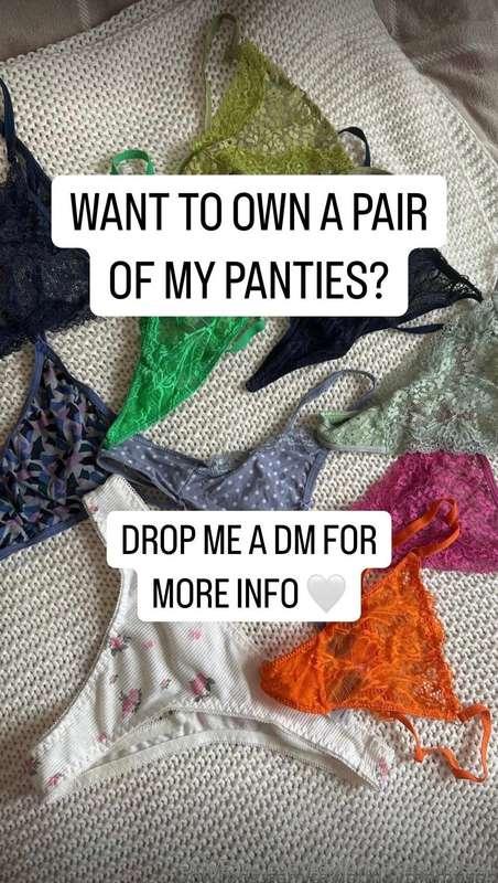 DM to own a pair of my panties 👙🤍
