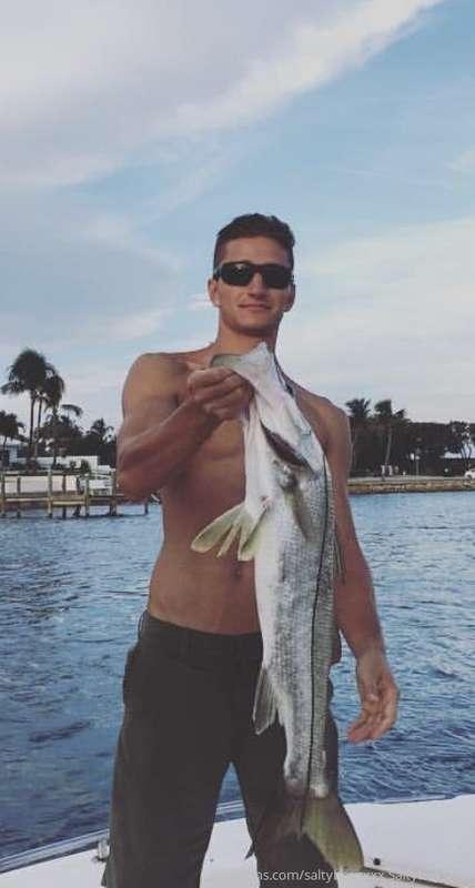 To the dude who keeps asking to see us actually catch a fish..