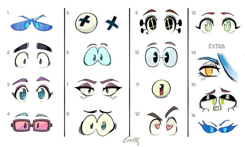 OC eyes part 2