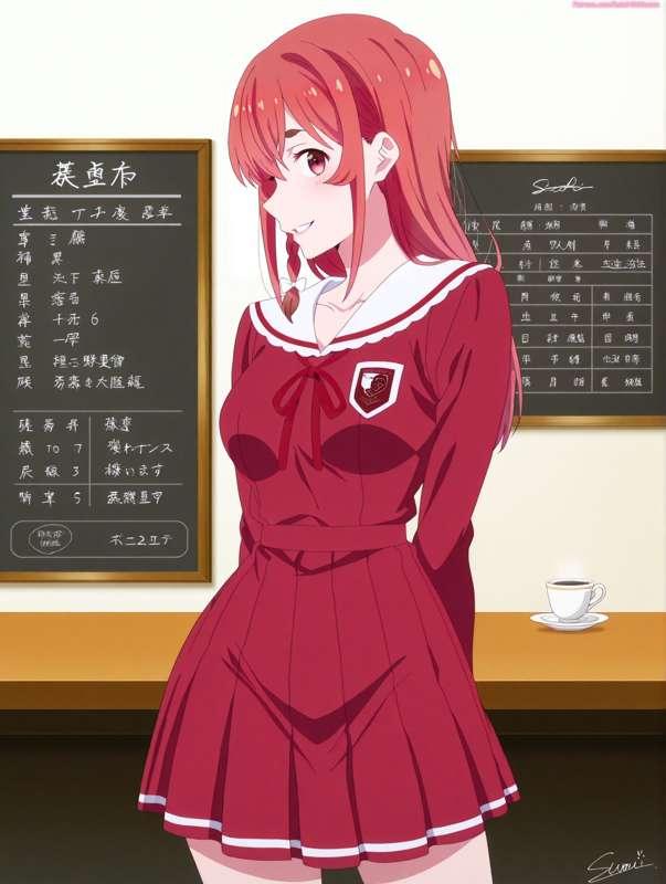 Sumi Sakurasawa of Rent a Girlfriend Sexy Poses [Gen 2.5]