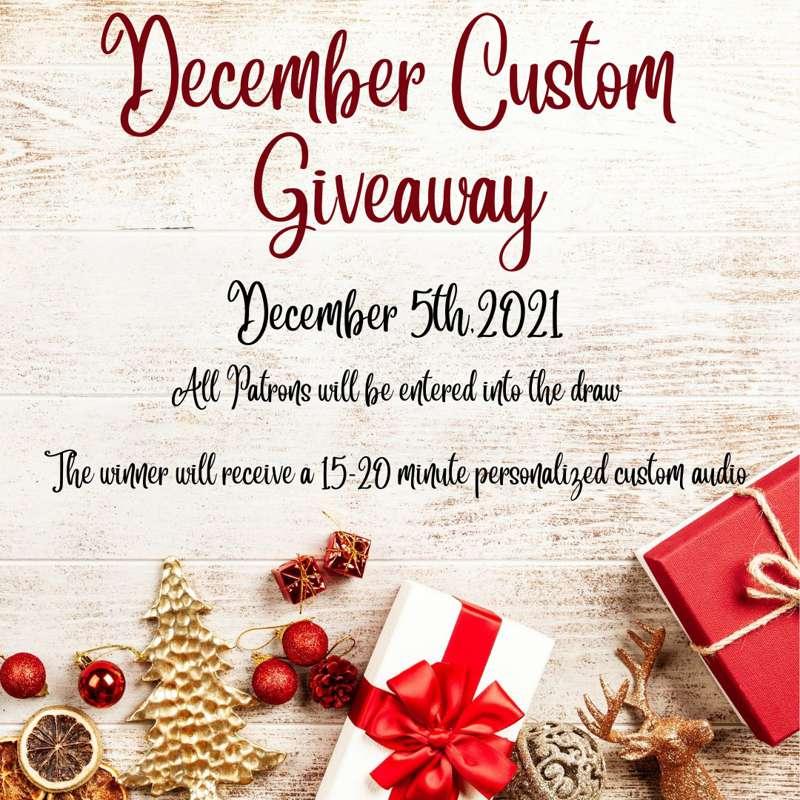 Let’s Do It Again! Anotherrr Custom Giveaway 🥰