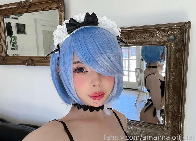 🩵 Rem your maid at your service🩵

 I don’t think this is something you’d want to miss! sooooo 50% off for 1 month OOOOOR sub for months with heckin low prices rn 
🙂‍↕️🙂‍↕️😚 

for my current Mai addict sub lovies imma drop some yummy freebies for you tonight 💦
this is actually for Oct hehe but I have to share 🫶🏻 I have another cosplay to do for Sept! I’ll share that soon hehehe 
.
.
#cosplay #cosplaygirl #asian #petite #roleplay #pov #dressup #egirl #anime 