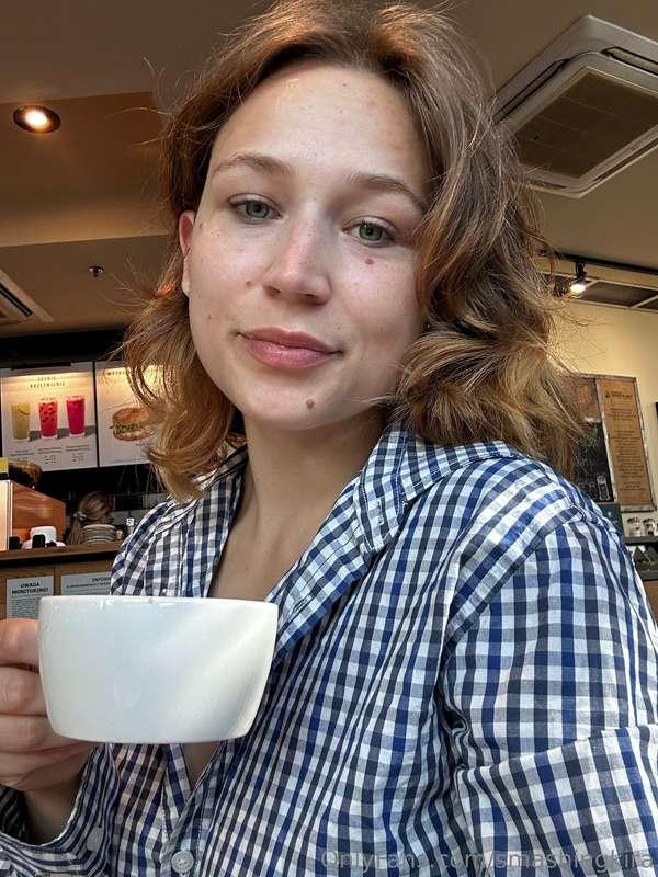 I wish you a busy and delicious day like this coffee🥰
