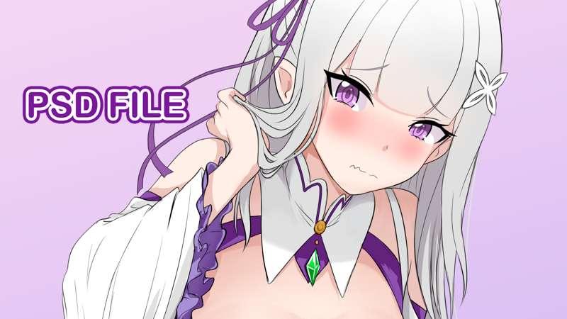 [RE: Zero] Emilia PSD File