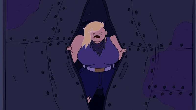 Susan's shirt wasn't Strong enough clearly