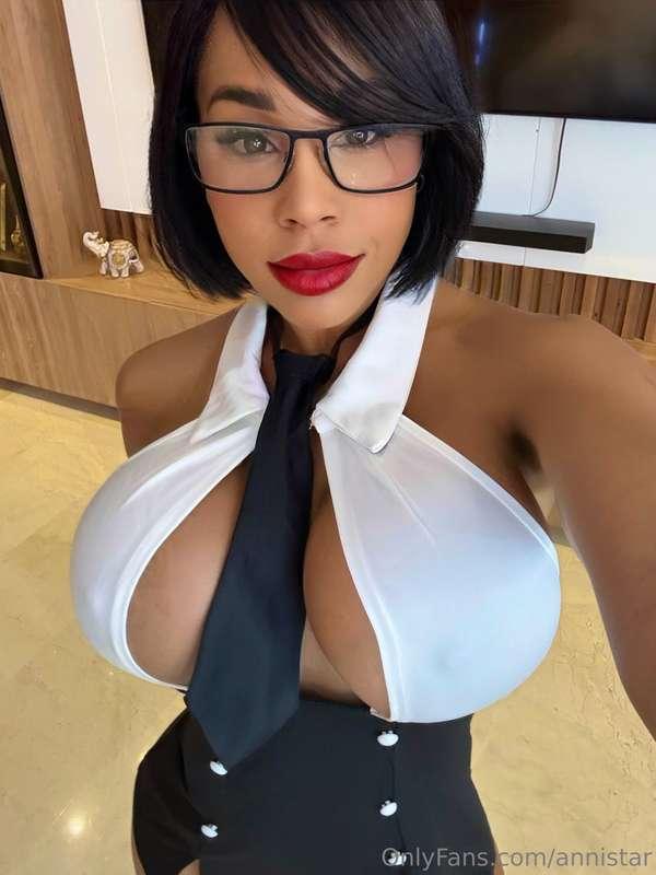 With a secretary like me, would you spend more time in the o..