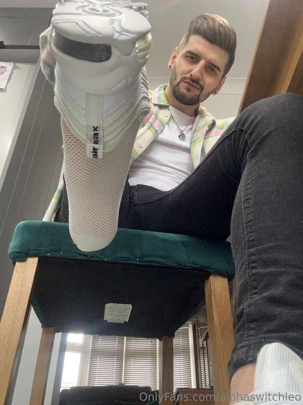 Damn, these socks are sweaty boy, and I dropped your fucking..