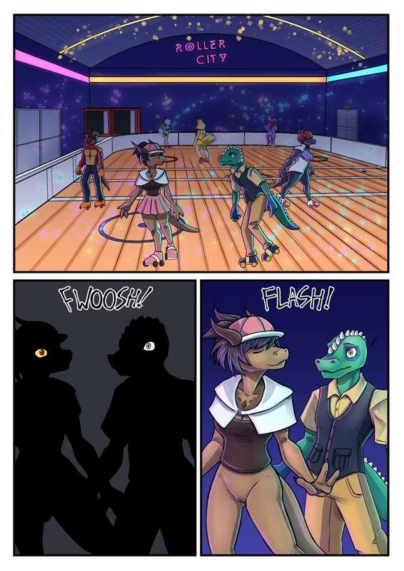 Dragon Sleuth Brittany Comic #5 - Flash Skating