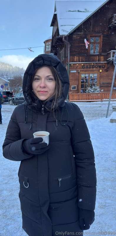 How beautiful it is here⛰️😍❄️⛷️