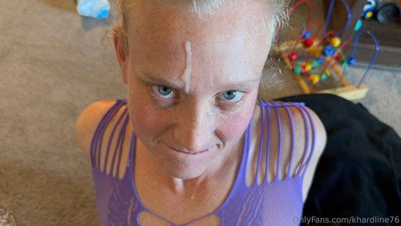 A little of the aftermath of me loving on his penis