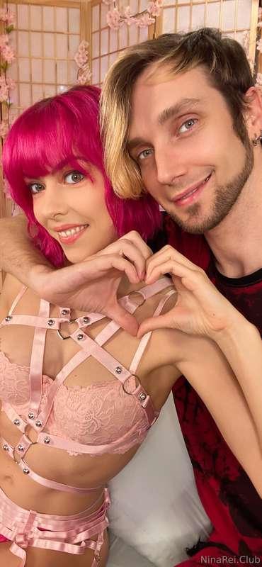 Live now! Come celebrate heart day! ninarei.live