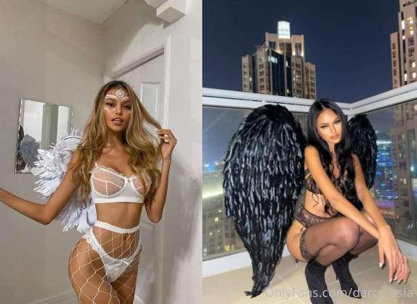 I’ll be your sweetest angel outside… and your nastiest whore..