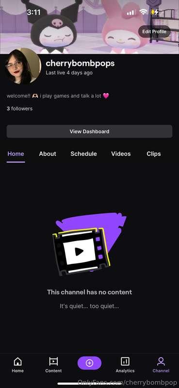 i saw my poll do well so follow my twitch cuties :3 its cher..