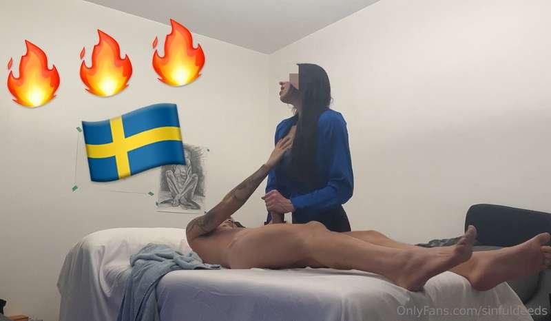 Legit Swedish WILF RMT gives into Monster Asian Cock 4th App..