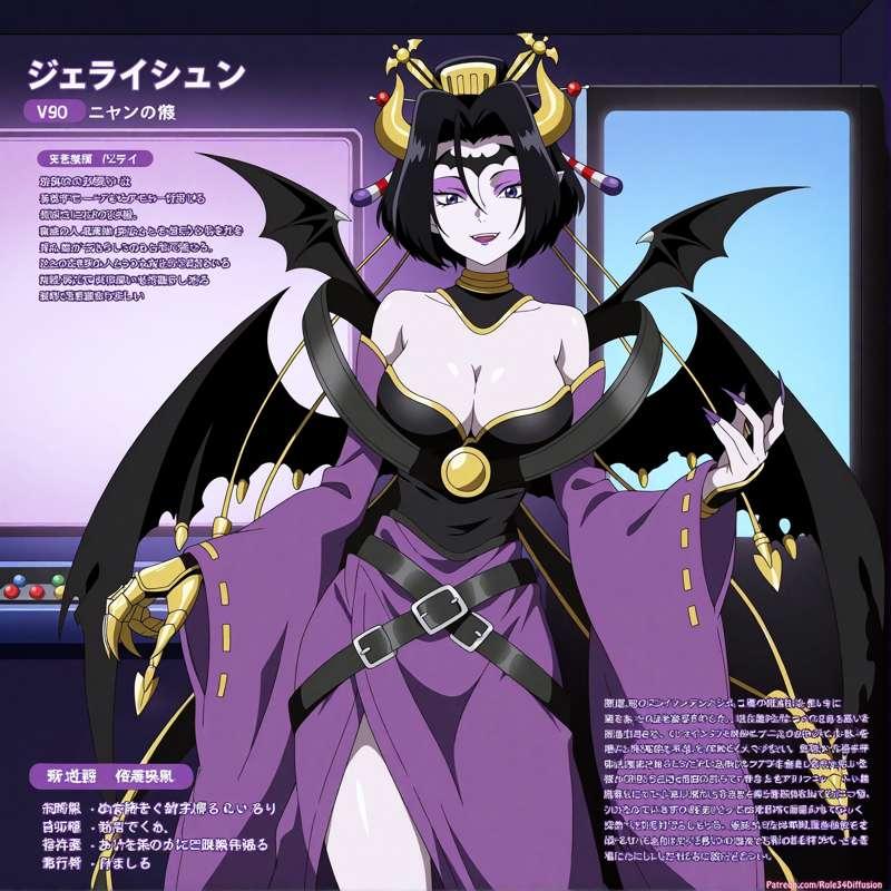 Lilith of Digimon Sexy Poses [Gen 2.5]