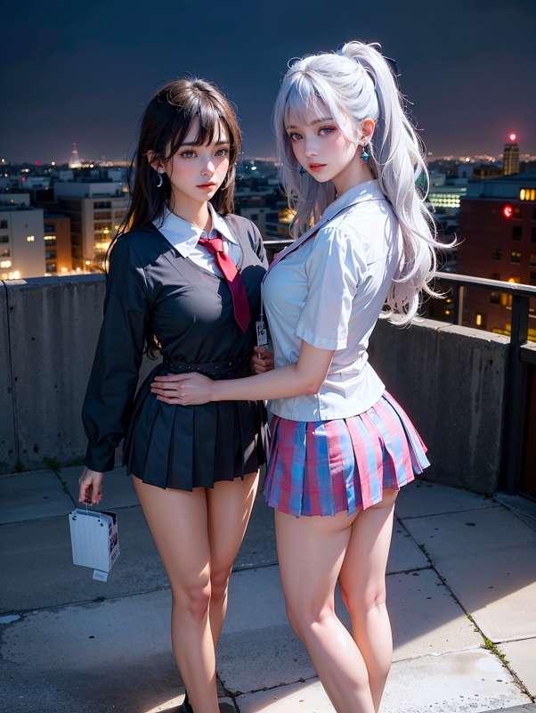 23.8.2 JK cosplay girls