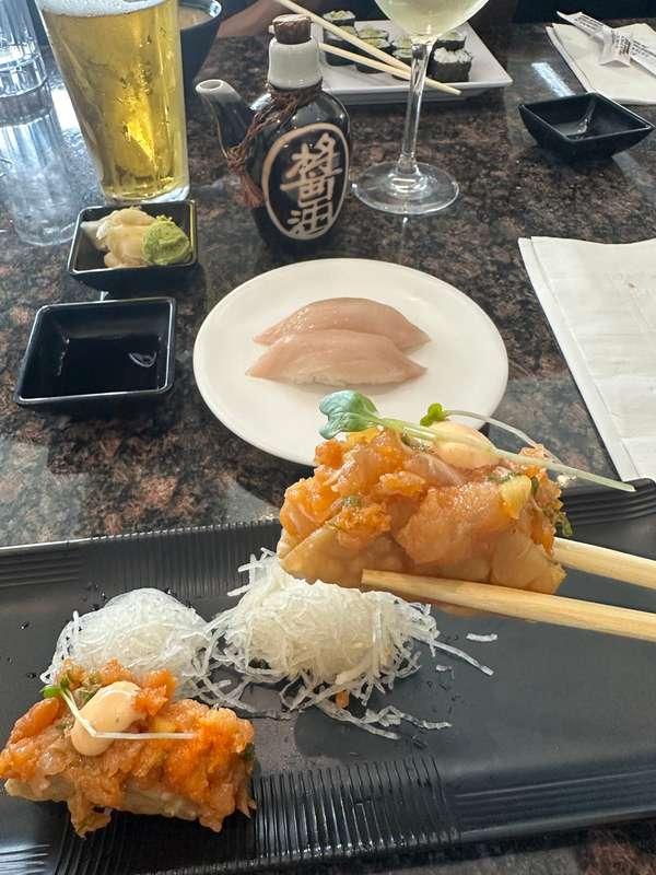 Sushi is one of my fav meals EVERRR