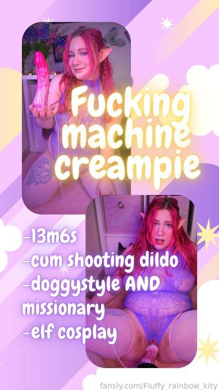 NEW FUCKING MACHINE VIDEO [13m6s] Wow, this video made me realise that I haven't used my fucking machine in waaaay too long! In this video I used it with one of my fantasy dildo's! It's a nice and big one AND it has the option of shooting cum… So ofcourse i made full use of that option! In this video you can see me getting fucked in doggystyle and with my legs spread while this delicious dildo fills my thight pussy to the brim with cum! I REALLY enjoyed making this video, it was so hot! ,So I really hope you can enjoy it with me ^^ Watch it now for FREE as a subscriber or unlock it as a follower!  #alt #alternative #cosplay #fantasygirl #egirl #sexy #hot #horny #boobs #ass #naughty #lingerie #booty #geil #vlaams #pussy #fuckingmachine #fantasydildo #cum 
