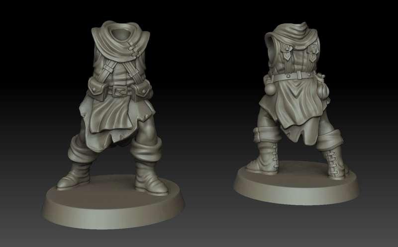 December teaser : Body 02 and 03 for the modular mercenaries!