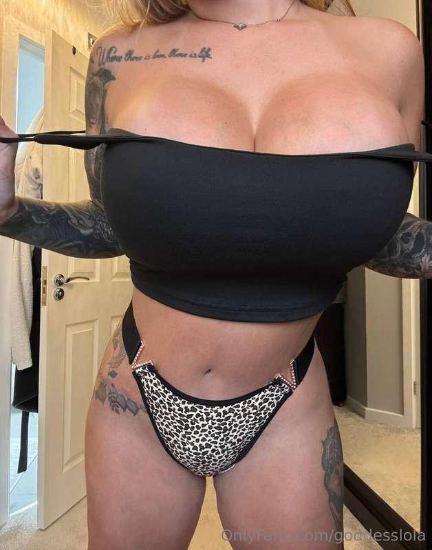 Who’s a tit addict?