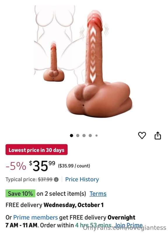 Always needing new toys for this pussy 💦 and to make more co..