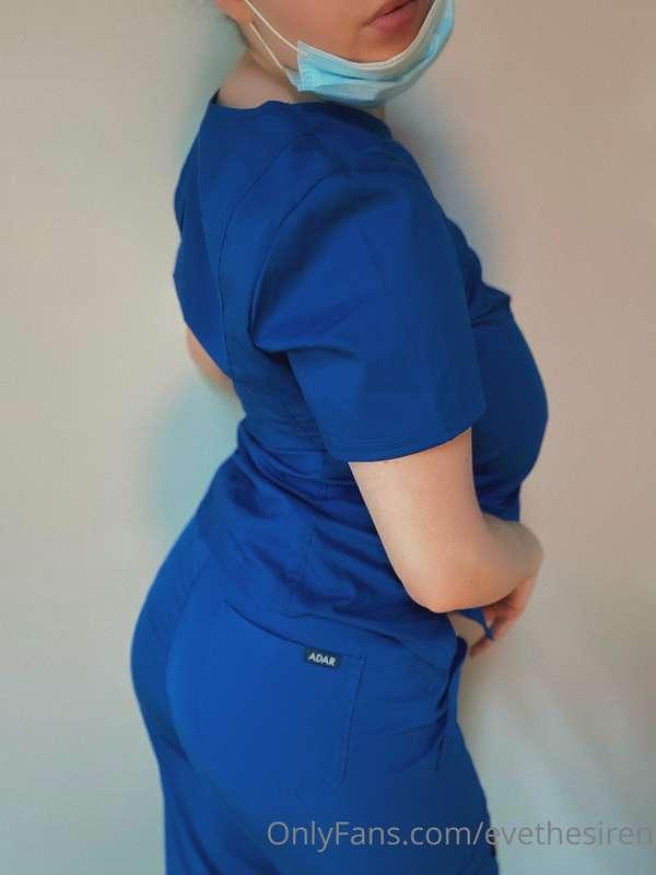 Wanna see me get out of these scrubs? 😉