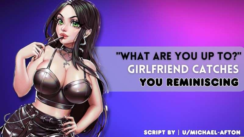 ASMR Roleplay | "What are you up to?" Girlfriend Catches You Reminiscing [F4A] [Cute] [Wholesome] [Flustered Speaker]