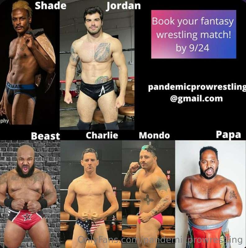 PPW shoots again! 
Order now!

Pandemicprowrestling@gmail.co..