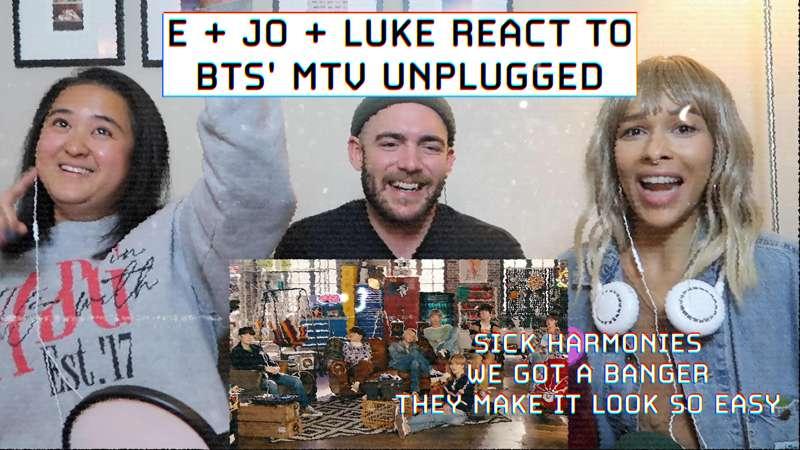 UNBLOCKED - BTS MTV Unplugged Reaction Video With Luke