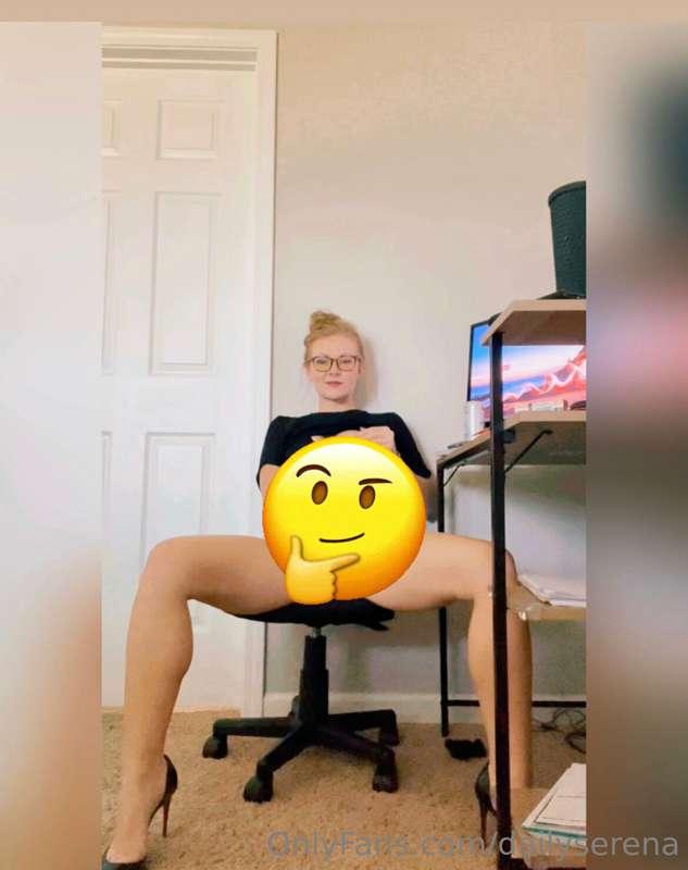 Ever had a corporate professional slide their dress up and t..