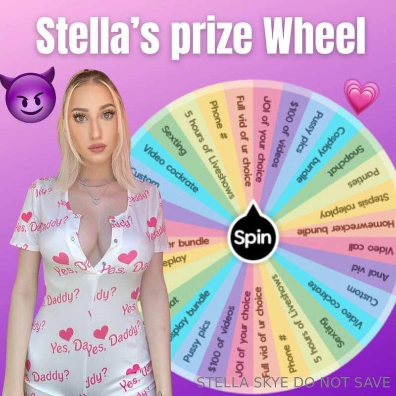 BRAND NEW WHEEL 😍 only the best prizes!! Includes custom vid..